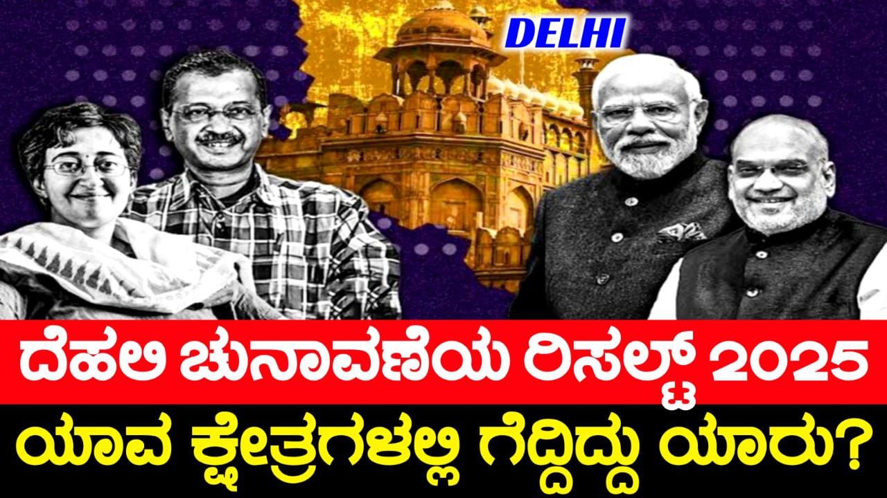 ದೆಹಲಿ ಚುನಾವಣಾ ಫಲಿತಾಂಶಗಳು 2025: ಕ್ಷೇತ್ರವಾರು ವಿಜೇತರ ಸಂಪೂರ್ಣ ಪಟ್ಟಿ, Delhi Election Results 2025, election results delhi, arvind kejriwal, My Edu Update Kannada, election results, election commission of india, delhi election result date 2025 live, delhi election, delhi election 2025 result live, delhi assembly election results, delhi election 2025 result,parvesh verma