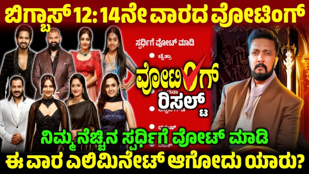 Bigg Boss 12 14th Week Voting, 14th Week Voting Line Update, Bigg Boss Kannada,BBK12, 14th Week Voting Line Online, Bigg Boss Kannada 14th Week Voting Line, BBK12 14th Week Voting in Online, Bigg Boss 12 14th Week Voting Line, 14th Week Voting Result, BBK12 14th Week Voting Result, Bigg Boss 12 14th Week Voting Line Online, 14th Week Voting Poll Update, Bigg Boss 12 14th Week Voting Poll, Bigg Boss 12 14th Week Voting Poll Result, 14th Week Eliminated Contestant, Bigg Boss 12 14th Week Voting Result, 14th Week Voting Result Update, my edu update kannada, Saksha Media, News Update kannada, trending News Update, 14th Week Voting Line Results Update, Bigg Boss 12 14th Week Voting line, 14ನೇ ವಾರ ಯಾರೆಲ್ಲ ನಾಮಿನೇಟ್ ಆಗಿದ್ದಾರೆ, BBK12 14th Week Nominated Contestant