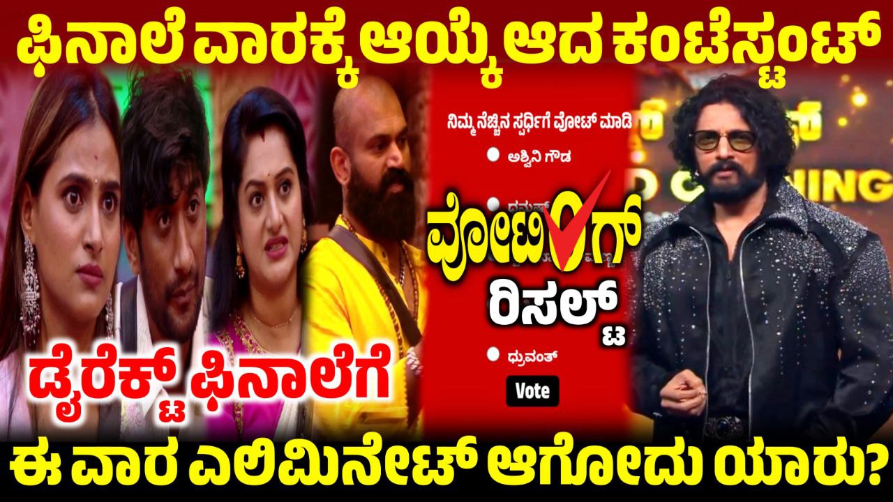 ಸ್ಪಂದನಾ v/s ರಾಶಿಕ ಬಿಗ್ ಬಾಸ್ 14ನೇ ವಾರದ ಎರಡನೇ ಟಾಸ್ಕ್ ಗೆದ್ದಿದ್ದು ಯಾರು?, ಕ್ಯಾಪ್ಟೆನ್ಸಿ ಟಾಸ್ಕ್ ಗೆ ಆಯ್ಕೆಯಾದ 4 ಸ್ಪರ್ಧಿಗಳು, Bigg Boss Kannada, BBK12, BBK12 Ticket To Finale Task, Bigg Boss Kannada 12 14th Week Voting Poll, 14th Week Voting Line Result, BBK12 14th Week Voting Result Update, Bigg Boss Kannada 12: 14th Week Voting Line Online, 14th Week Voting Online, BBk12 14th Week Voting Line Results, Bigg Boss 12 14th Week Voting Poll, 14th Week Voting Line Update, Bigg Boss Kannada, BBK12, 14th Week Voting Line Online, Bigg Boss Kannada 14th Week Voting Result, 14th Week Voting in Online, BBK12 14th Week Voting Result Update, Bigg Boss Kannada 14th Week Voting Line, 14th Week Voting Line Results, BBK12 14th Week Voting in Online, Bigg Boss 12 14th Week Voting Line, 14th Week Voting Result, BBK12 14th Week Voting Result, Bigg Boss 12 14th Week Voting Line Online, 14th Week Voting Poll Update, BBK12 14th Week Voting Results, Bigg Boss 12 14th Week Voting Poll Result, 14th Week Eliminated Contestant, Bigg Boss 12 14th Week Voting Result, 14th Week Voting Result Update, ಬಿಗ್ ಬಾಸ್ 14ನೇ ವಾರದಲ್ಲಿ ಎಲಿಮಿನೇಷನ್, my edu update kannada, Saksha Media, News Update kannada, trending News Update, 14th Week Voting Line Results Update, BBK12 14th Week Voting Results Update, Bigg Boss 12 14th Week Voting line, 14ನೇ ವಾರ ಯಾರೆಲ್ಲ ನಾಮಿನೇಟ್ ಆಗಿದ್ದಾರೆ, BBK12 14th Week Nominated Contestant,
